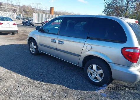 2007 Dodge Caravan Sxt из США, поврежденный, VIN 1D4GP45R77B151850